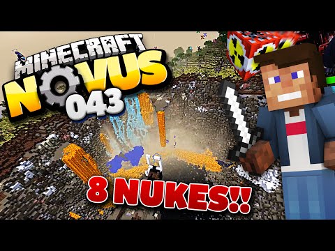8 NUKES SPRENGEN DIE NOVUS STADT | Minecraft NOVUS #043 | Dner