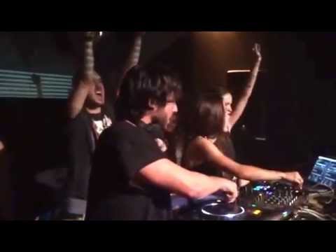 Lexlay b2b Agatha Pher @ HappyTechno At CityHall Barcelona / Lexlay & Friends 26-07-2014
