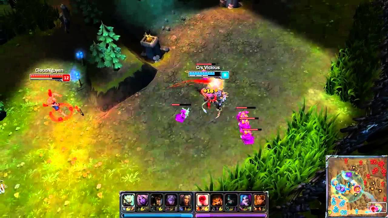 Liên Minh Huyền Thoại: Khi game thủ chuyên nghiệp phá game :v