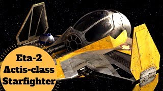 The Jedi Interceptor! - Eta-2 Actis-class Interceptor - Star Wars Starfighter Lore Explained