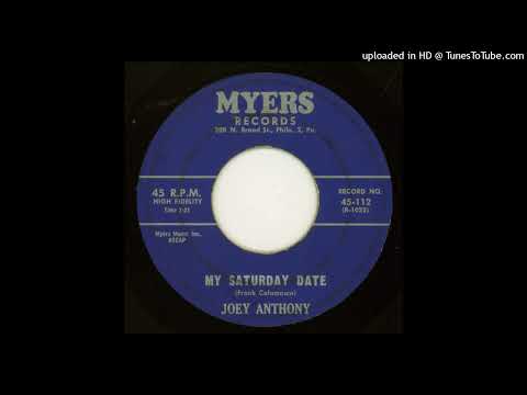 Joey Anthony – My Saturday Date