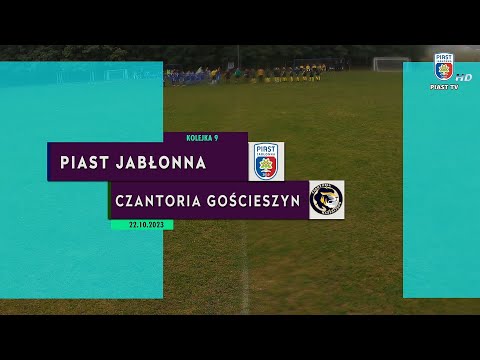 SENIOR: Piast Jabłonna 4-5 Czantoria Gościeszyn (22.10.2023) [kolejka 9] {wszystkie bramki}