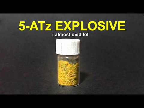 Making 5-ATz explosive from seashells
