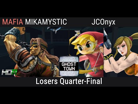 MIKAMYSTIC (Simon) VS JCOnyx (Toon Link, ZSS) | Ghost Town 2 - Losers Quarters