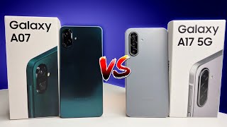 Samsung Galaxy A17 vs Galaxy A07 | Whats The Difference?