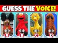 Guess Sesame Street Movie Characters By Their VOICE Elmo Herry Monster Big Bird More