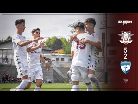 RAPID - FC Voluntari 5-2 | Liga Elitelor U17 | Et. 6 | Highlights