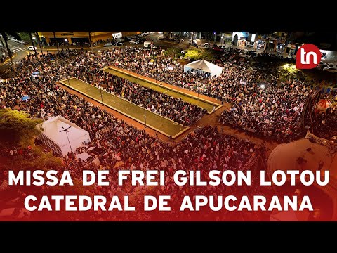 "These people here are different," says Friar Gilson about praying in Apucarana