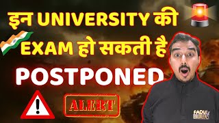EXAMS OF THESE UNIVERSITIES MAY BE POSTPONED | Bharat Mata ki Jai | ENGINEERING EXAMS #salutetoin...