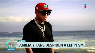 Despiden al rapero mexicano Lefty SM asesinado en Zapopan, Jalisco | Noticias con Francisco Zea