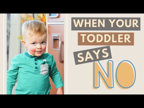 How to respond when your toddler says no-my baby learned the word no
