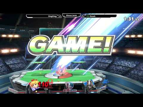 Smash Ultimate: LingLing (Peach) V SN | Hawk (Wolf) - Synthesis 33 Tournament SSBU