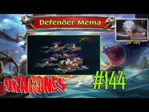 Dragones, el Resurgir de Mema "#144 - Defender Mema de Flota 144" por Tony
