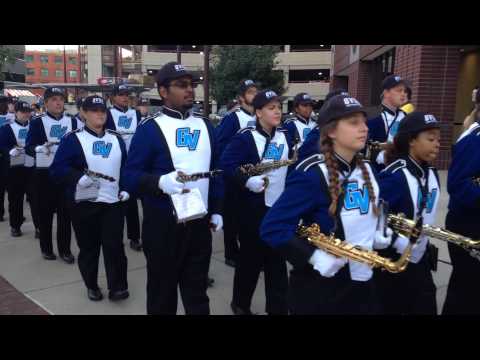 GVSU Marching Band leads Nerd Walk