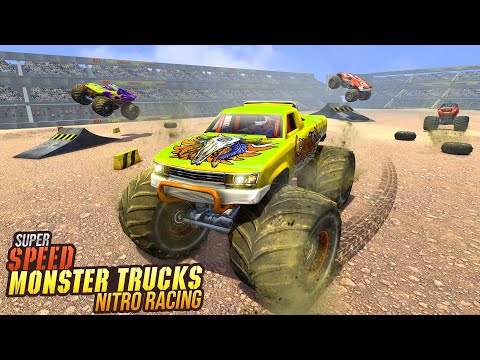 Real Monster Truck Demolition Derby Crash Stunts