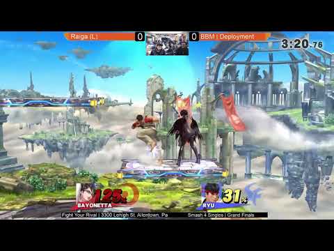 Fight Your Rival #4 | Raiga Vs. BBM Deployment | Grand Finals Smash 4 Singles