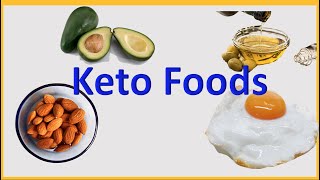 Keto Food List/Ketogenic Food List/Keto Food for Weight Loss