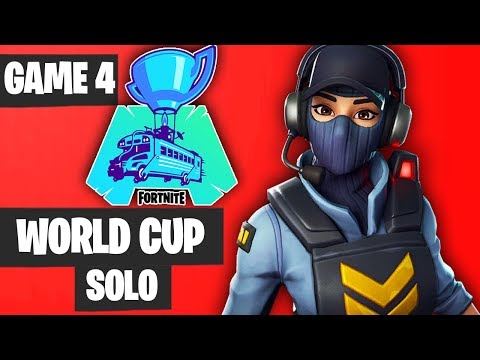 Fortnite World Cup SOLO Game 4 Highlights [Fortnite World Cup Highlights]
