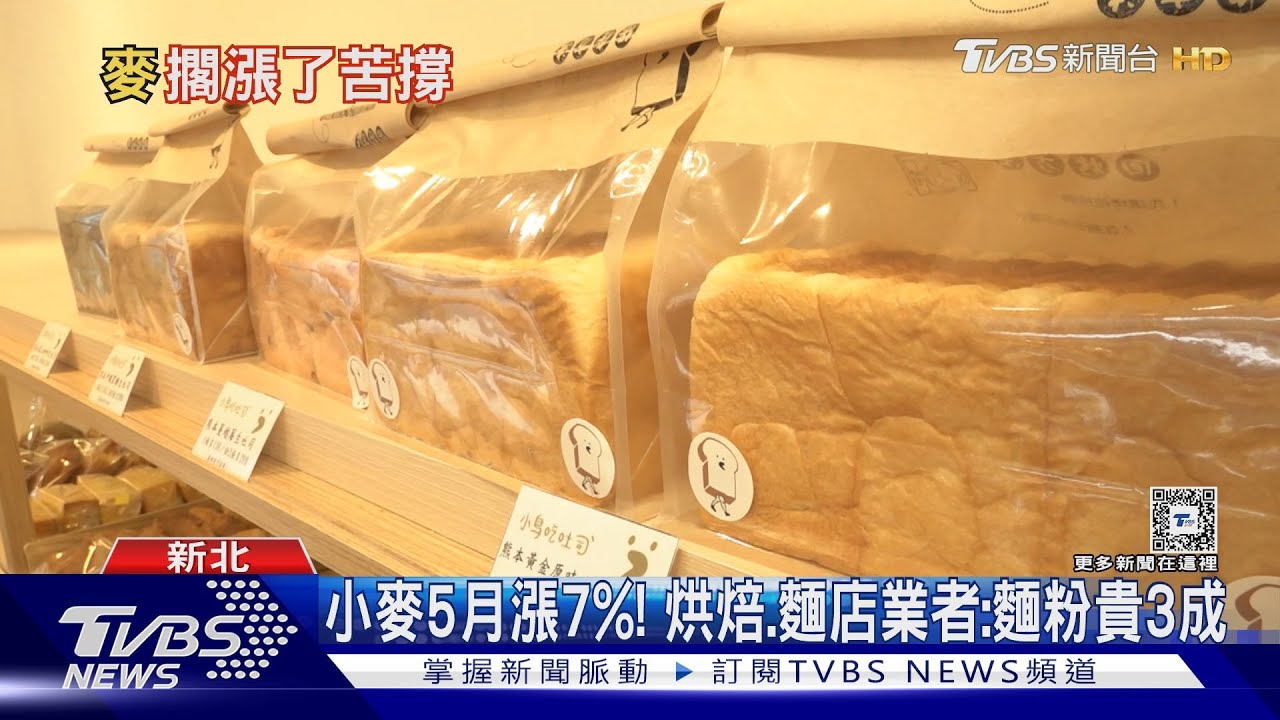 小麥5月漲7%! 烘焙、麵店業者:麵粉貴3成