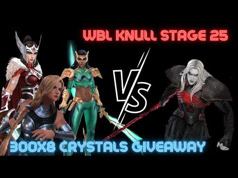 300x8 💎 Giveaway! - Sif, Valkriye & wave Showcase in WBL Knull Stage 25 - CTP Rage & Low Build!