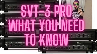 Video thumbnail for Ampeg SVT-3 Pro: My experience and what you need to know by Christian Ripper