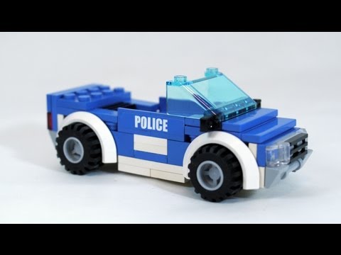How To Build: LEGO Police Car