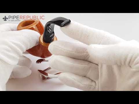 Poul Winslow Crown Collector Freehand-Pfeifen Bent Egg Einzelstück