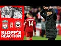 Klopp's Reaction: Controlling the game, Minamino & Ox injury update | Liverpool vs Brentford