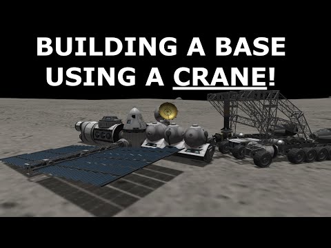 KSP: Building A Base On Tylo... With a CRANE! [Part 2/2] Tackling Tylo| [stock] kerbal space program