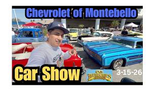 Chevrolet of Montebello Classic Car Show - March 15, 2026 Dealership and Service. California USA