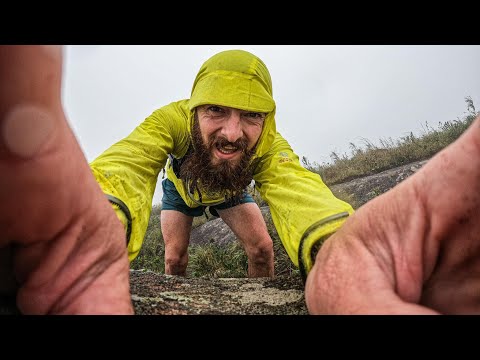 Go train in the rain!