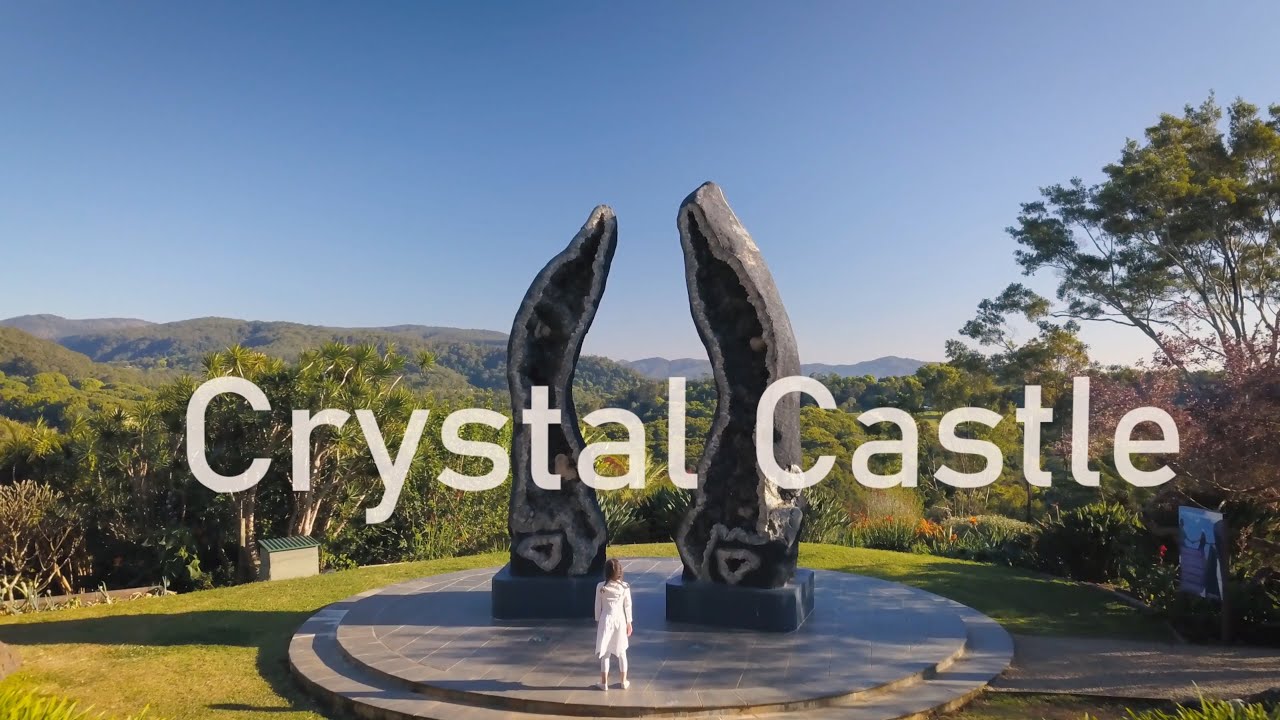 Experience the highlights of The Crystal Castle & Shambhala Gardens.