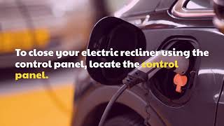 How to Manually Close an Electric Recliner