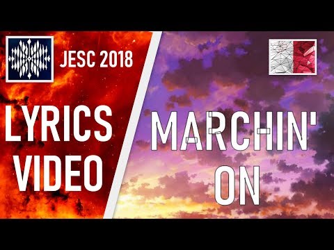 [LYRICS VIDEO] ELA - MARCHIN' ON | JESC 2018 MALTA