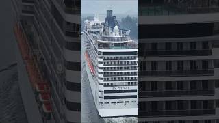 MSC PREZIOSA Santos navio cruzeiro o maior ship  @cruzeiros2025 cruise  #drone #google  #shorts