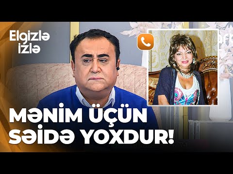 Elgizlə izlə - Lalə Dadaşova - Mənə yazılan sözləri göstərsəm, bir də Səidəni verilişə çağırmazsan