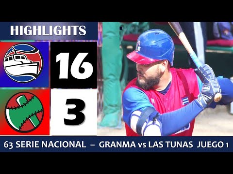 🔴 63 Serie Nacional | Highlights: Granma vs. Las Tunas Juego 1 (9/3/24)