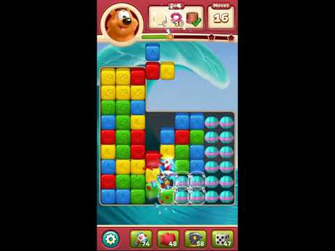 Toon Blast Level 2932 - NO BOOSTERS 🐻🐺🐱 | SKILLGAMING ✔️