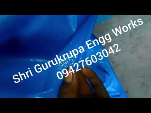 Tarpaulin Heat Sealing Machine
