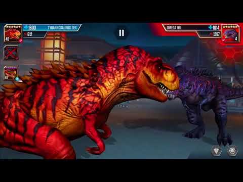 SPINOSAURUS Vs OMEGA 09 - Jurassic World The Game