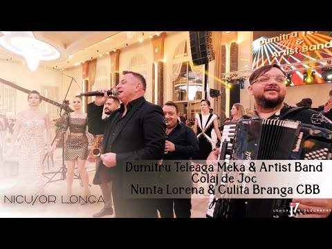 Dumitru Teleaga Meka & Artist Band - Colaj de joc 🎵 Nunta Lorena & Culita Branga CBB