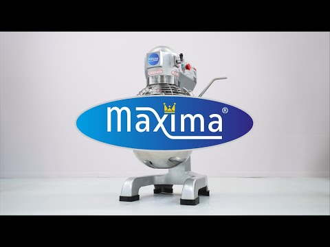 Maxima Gastro Planetenmischer - 30 l - Bis zu 15 kg Teig - 3 Geschwindigkeit
