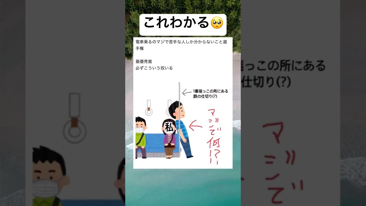 本当にいるwww #shorts #おもしろ #電車 #マナー #あるある