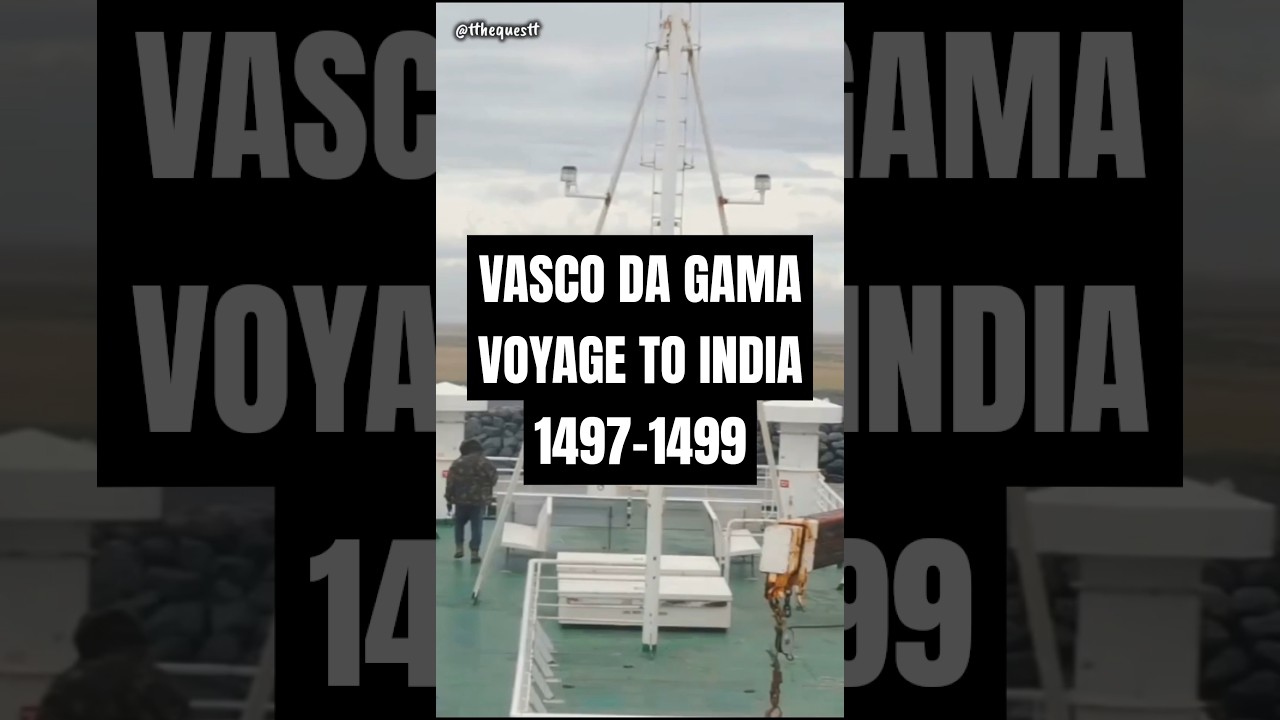 1497: Vasco da Gama’s Epic Journey to India and the Spice Trade Revolution