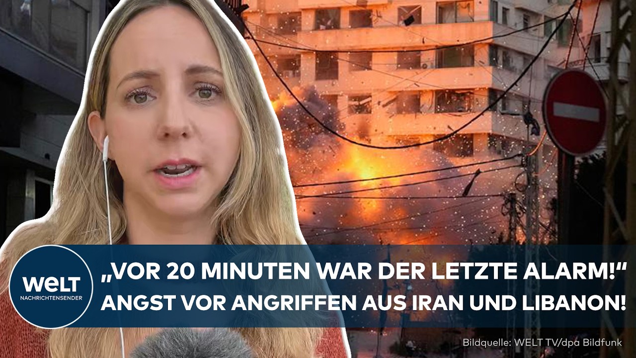 ISRAEL UNTER BESCHUSS: Angst vor Angriffen aus dem Iran – „Vor 20 Minuten war der letzte Alarm!“