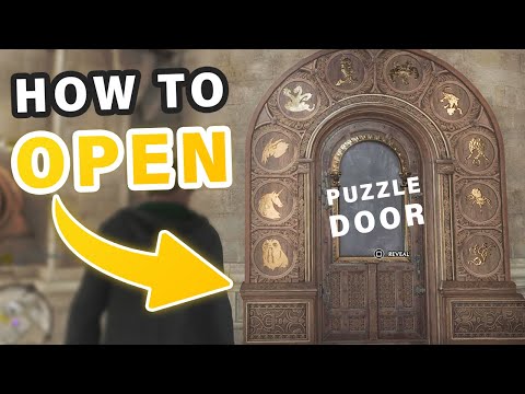 How to Open PUZZLE Doors with Roll Dice Animal Signs ? ?? ► Hogwarts Legacy