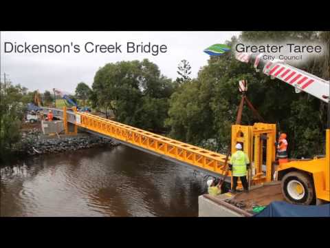 The Replacement of Dickenson's Creek Bridge