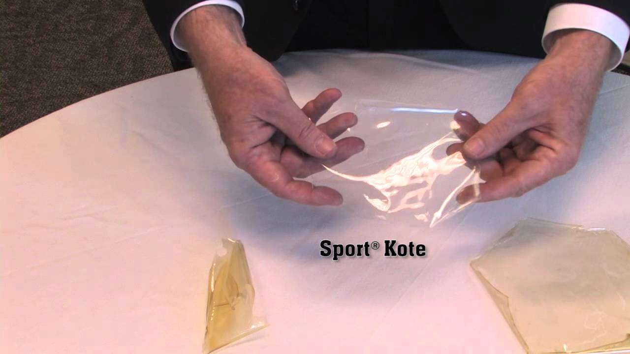 Sport Kote Crinkle Test