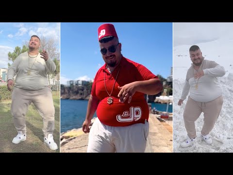 Fat Guy Dancing With Belly