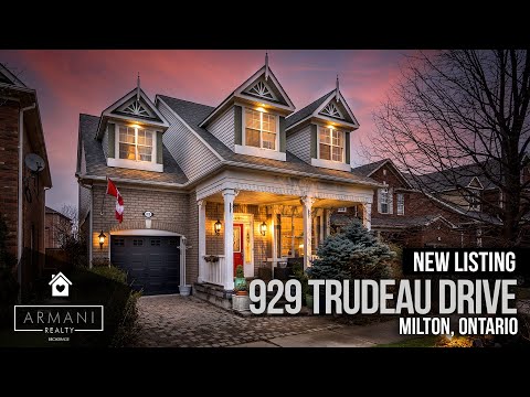 SOLD! 929 Trudeau Drive in Milton, Ontario!